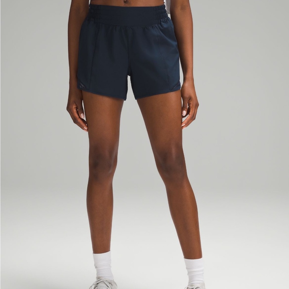 Lululemon hotty hot shorts 4 inch inseam navy